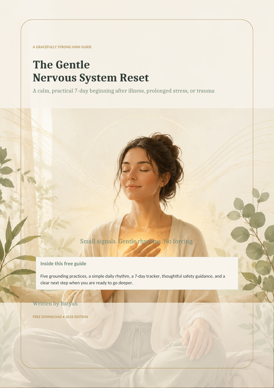 The Gentle Nervous System Reset free guide cover
