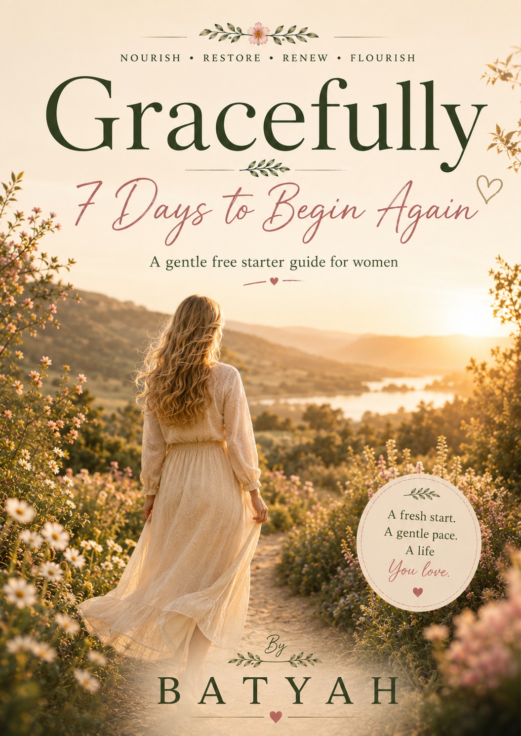 Gracefully 7 Days to Begin Again cover art.