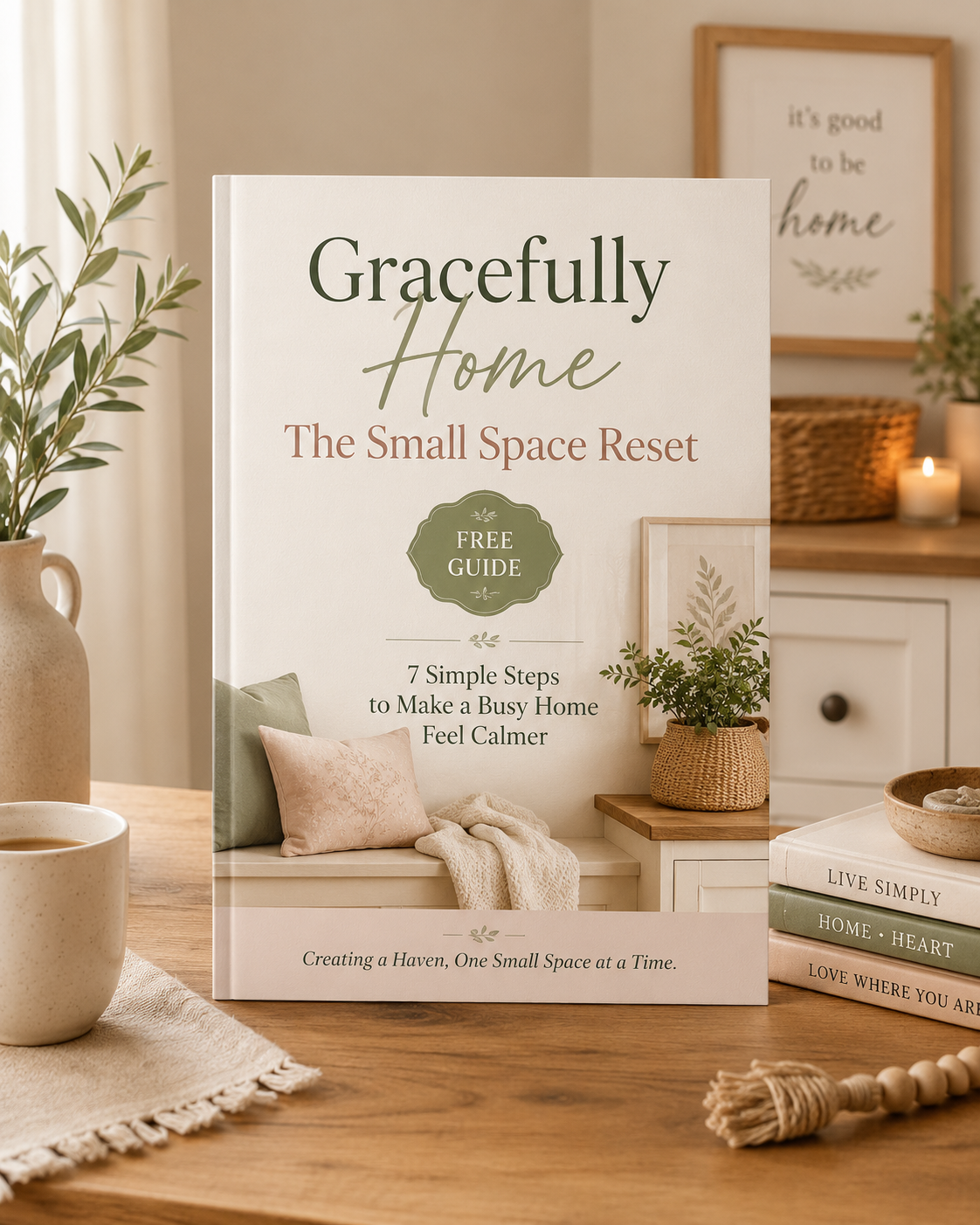 Gracefully Home The Small Space Reset free starter guide