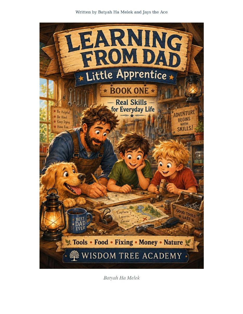 Learning From Dad Book One cover