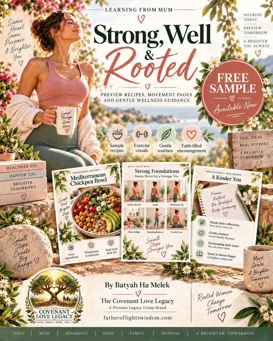 Strong Well and Rooted free sample