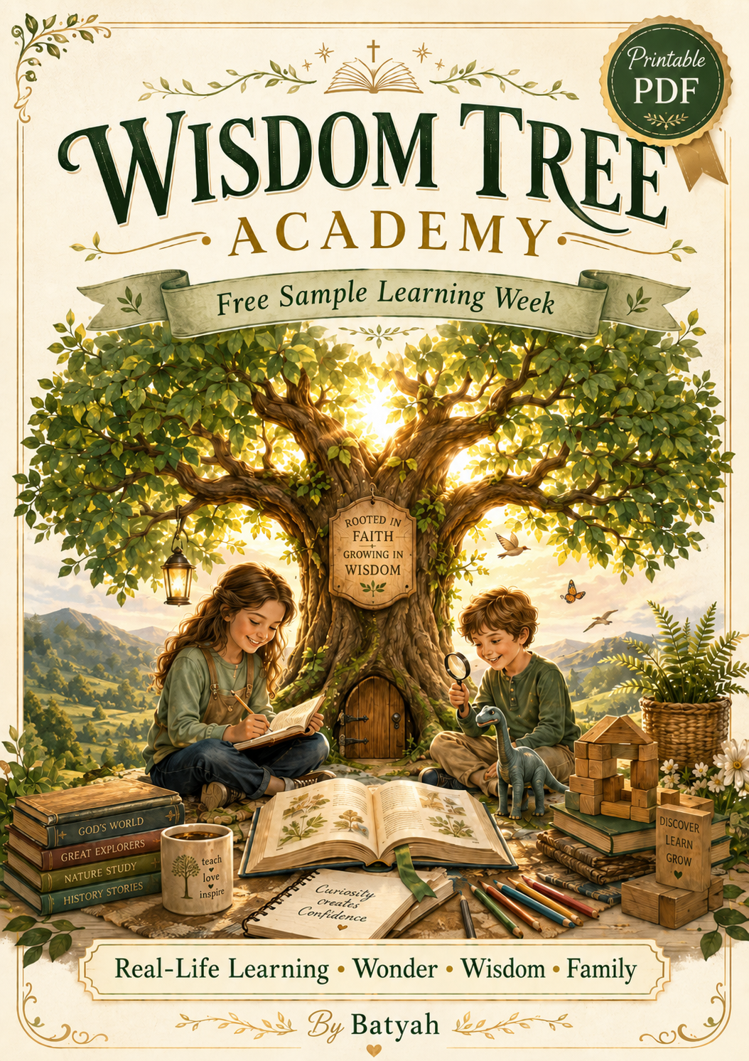 Wisdom Tree Academy Free Sample Learning Week cover.